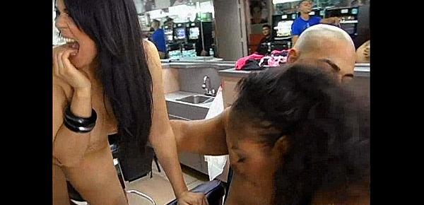  Barbershop Orgy with Olivia O&039;Lovely, Jenaveve Jolie & Lacey Duvalle.04